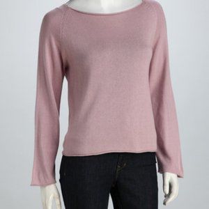 Bloom pull over , knitted sweater in black, dirty pink and camel